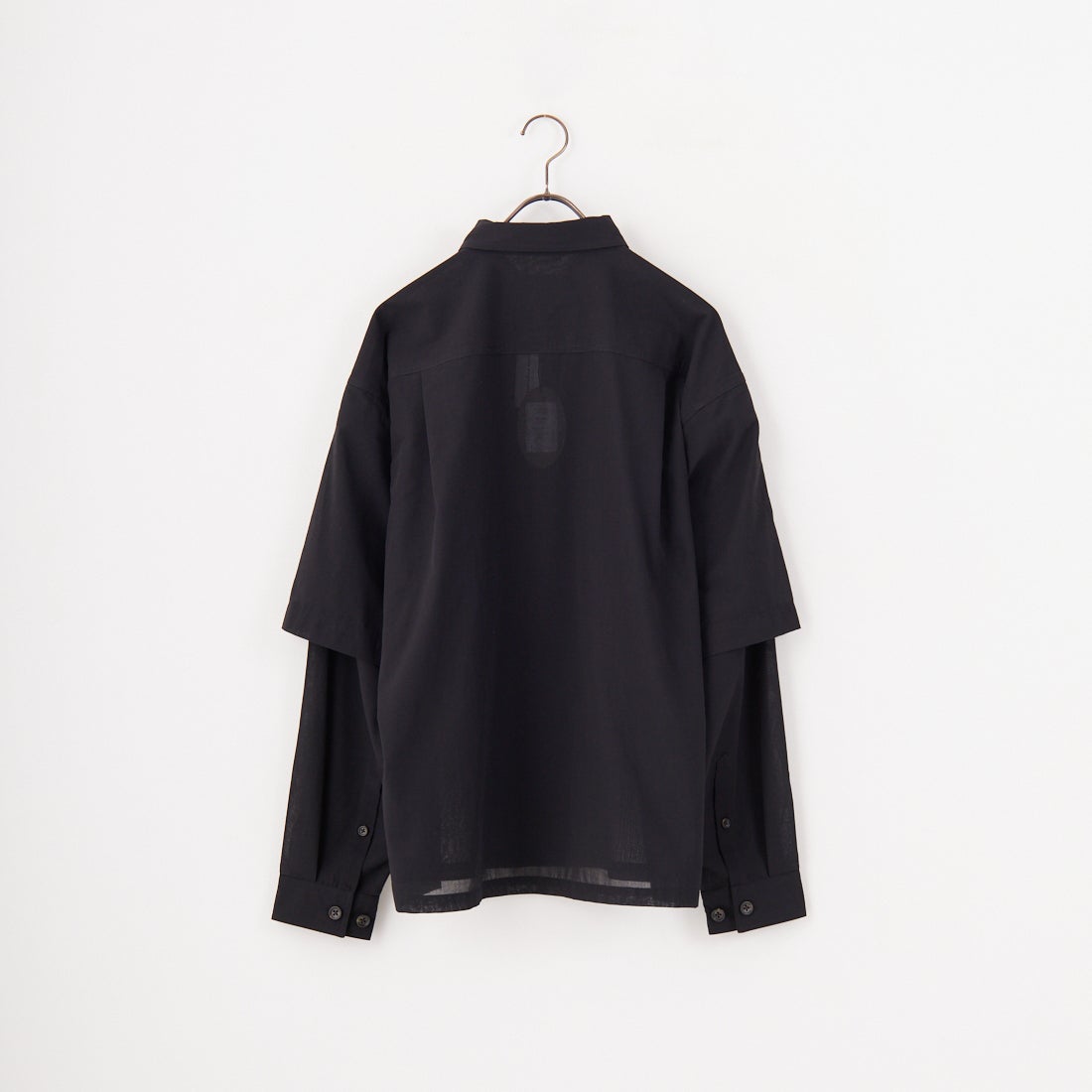SEDAN ALL-PURPOSE [セダン オールパーパス] コンバーチブルワークシャツ [SD25S-SH02] BLACK