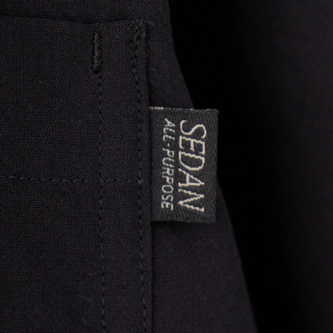 SEDAN ALL-PURPOSE [セダン オールパーパス] コンバーチブルワークシャツ [SD25S-SH02] BLACK