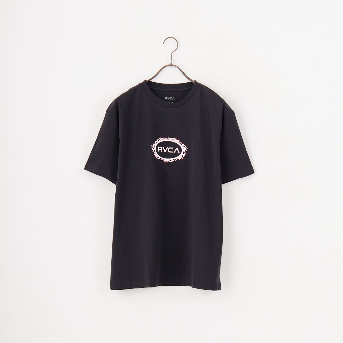 RVCA [ルーカ] TRIBAL SPIN ショートスリーブプリントTシャツ [BF04A206] BLK