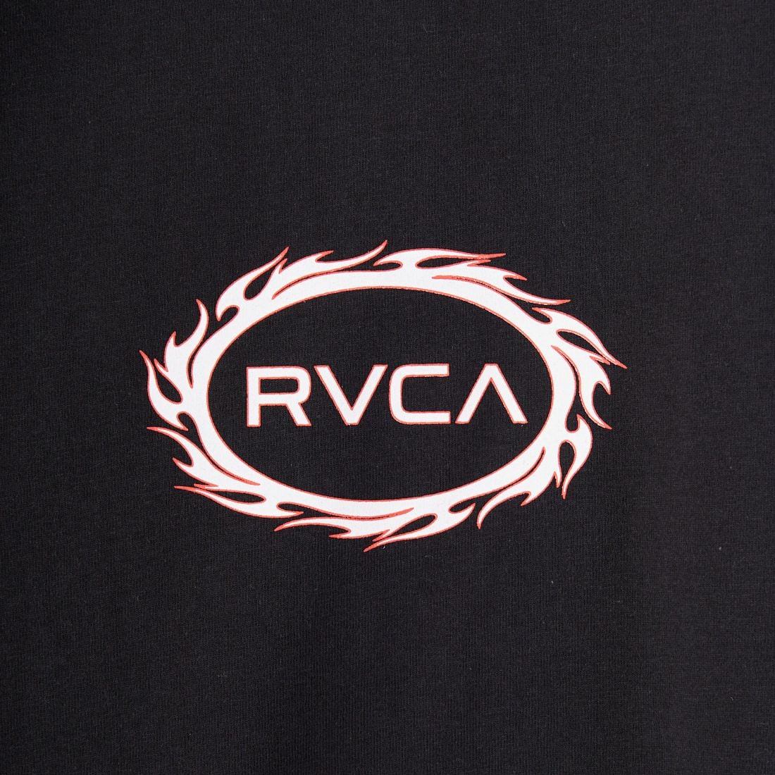 RVCA [ルーカ] TRIBAL SPIN ショートスリーブプリントTシャツ [BF04A206] BLK