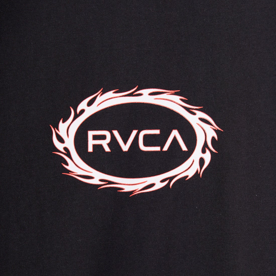 RVCA [ルーカ] TRIBAL SPIN ショートスリーブプリントTシャツ [BF04A206] BLK