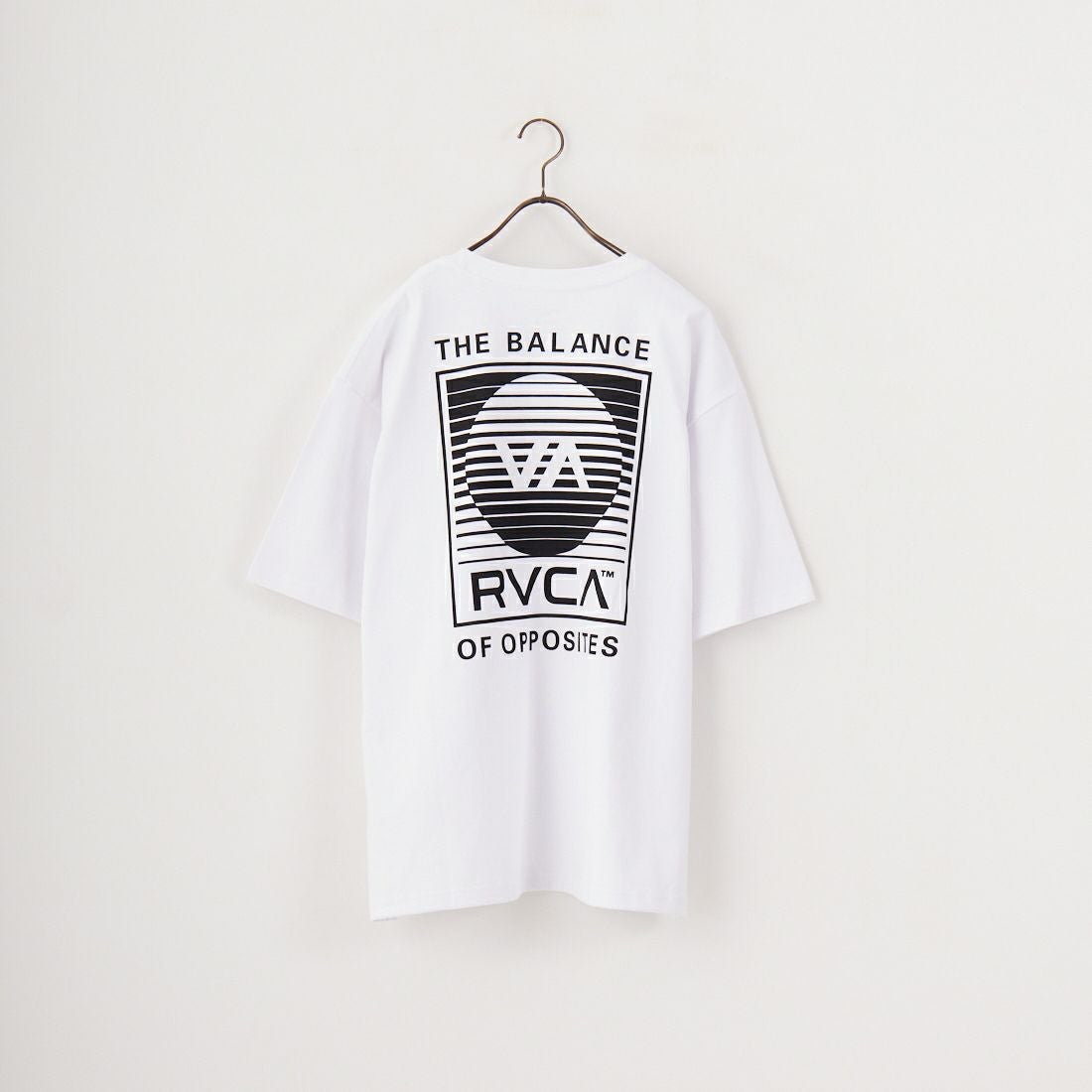 RVCA [ルーカ] BLINDER ボックスロゴショートスリーブTシャツ [BF04A214] WHT