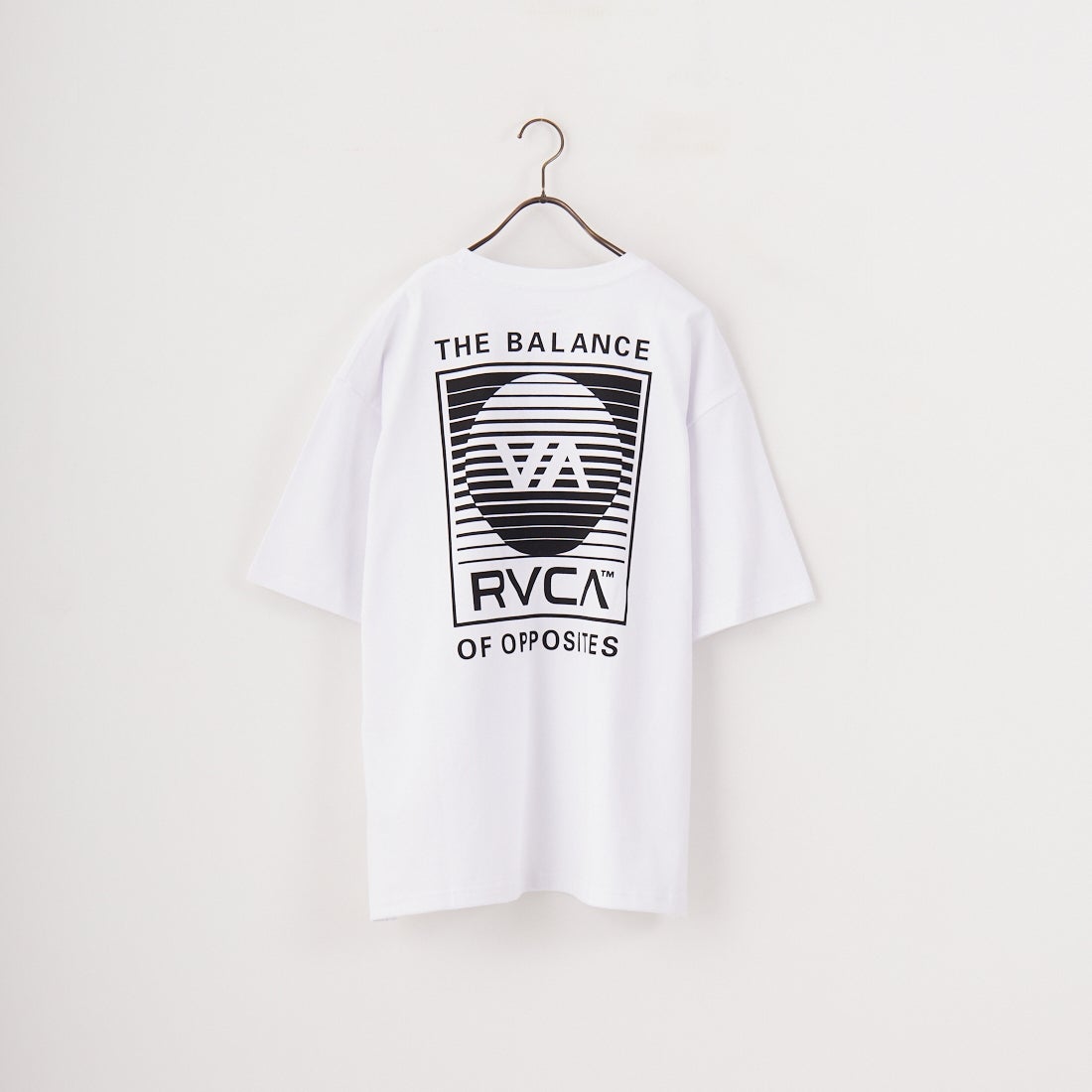 RVCA [ルーカ] BLINDER ボックスロゴショートスリーブTシャツ [BF04A214] WHT