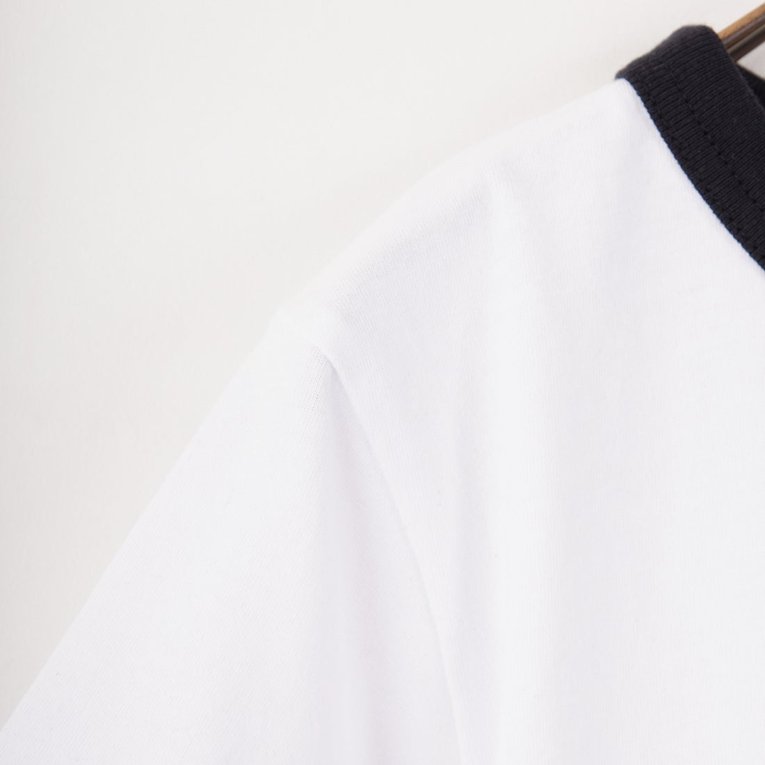 RVCA [ルーカ] パームツリーベビーリンガーTシャツ [BF04C205] WHT