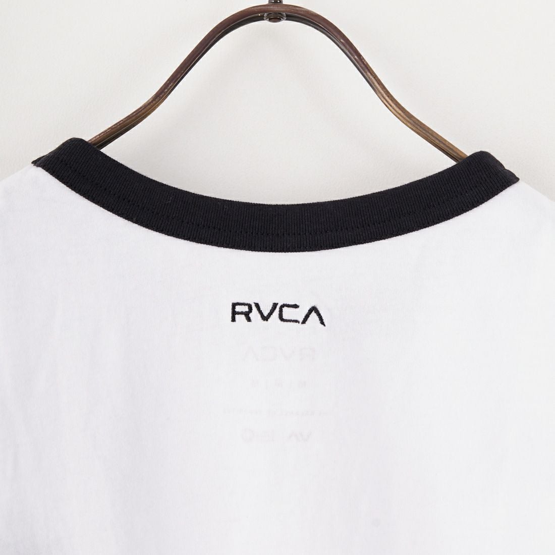 RVCA [ルーカ] パームツリーベビーリンガーTシャツ [BF04C205] WHT