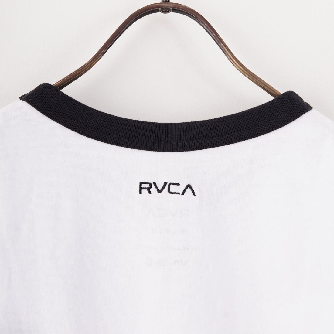 RVCA [ルーカ] パームツリーベビーリンガーTシャツ [BF04C205] WHT