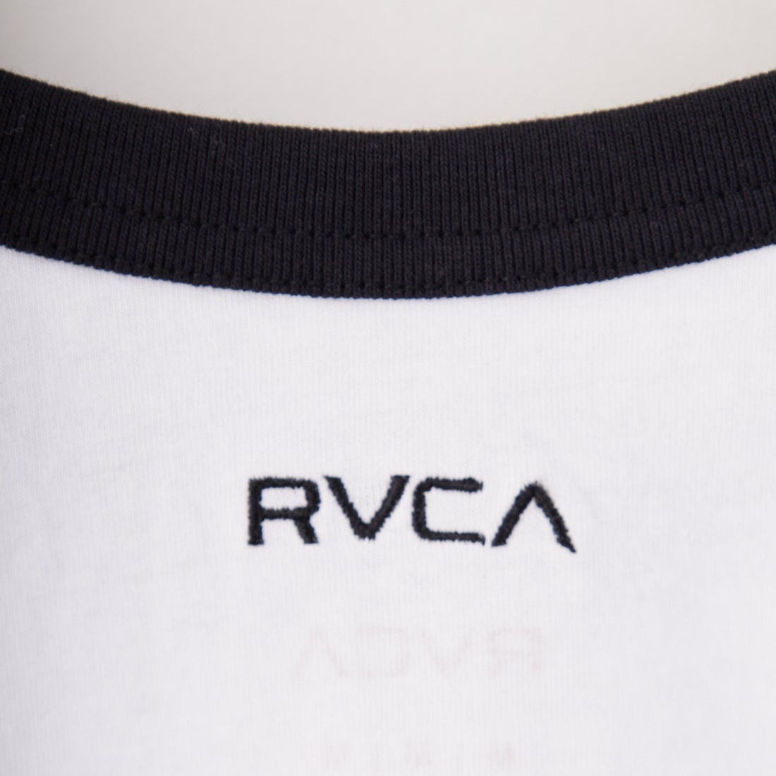 RVCA [ルーカ] パームツリーベビーリンガーTシャツ [BF04C205] WHT