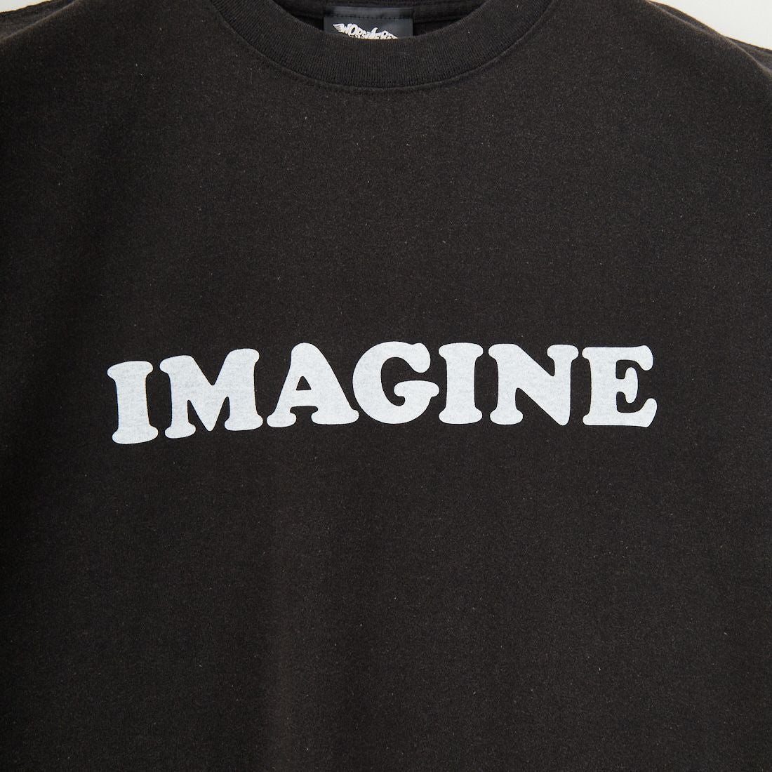 WORN FREE [ウォーン フリー] ヨーコ・オノ Tシャツ IMAGINE [WFR-VTG-000010] 09 BLACK