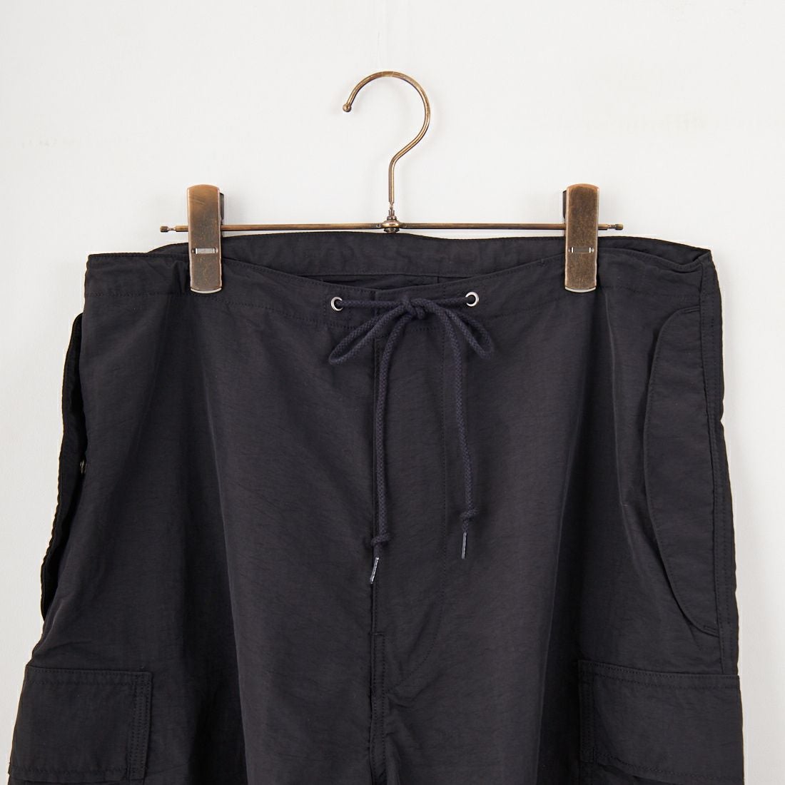 ARMY TWILL SANFORIZED [アーミーツイル サンフォライズド] ナイロンカーゴショーツ [AM-2515006] BLACK