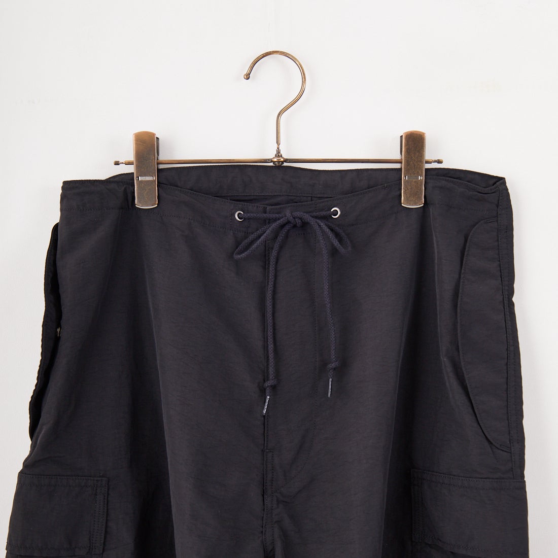 ARMY TWILL SANFORIZED [アーミーツイル サンフォライズド] ナイロンカーゴショーツ [AM-2515006] BLACK