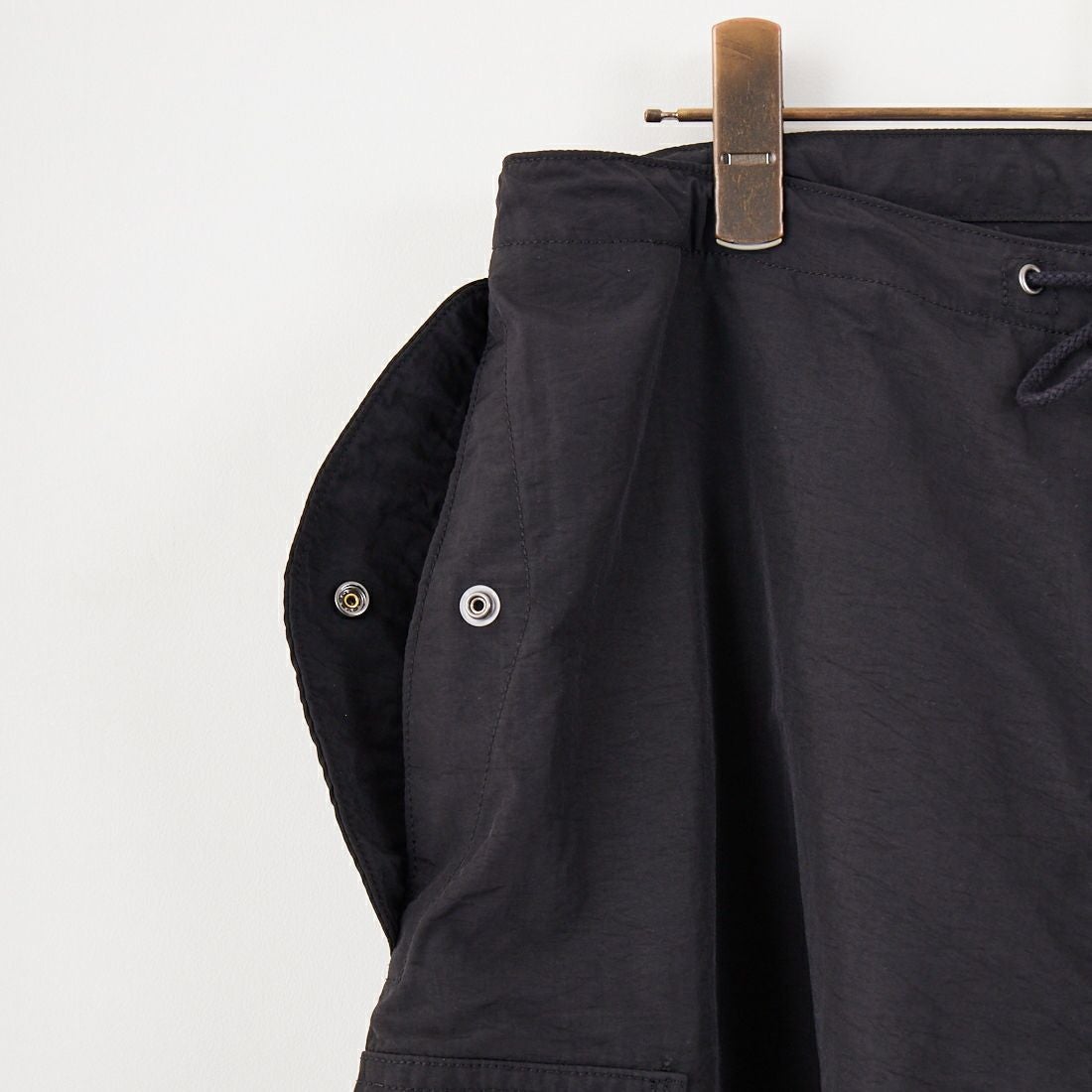 ARMY TWILL SANFORIZED [アーミーツイル サンフォライズド] ナイロンカーゴショーツ [AM-2515006] BLACK