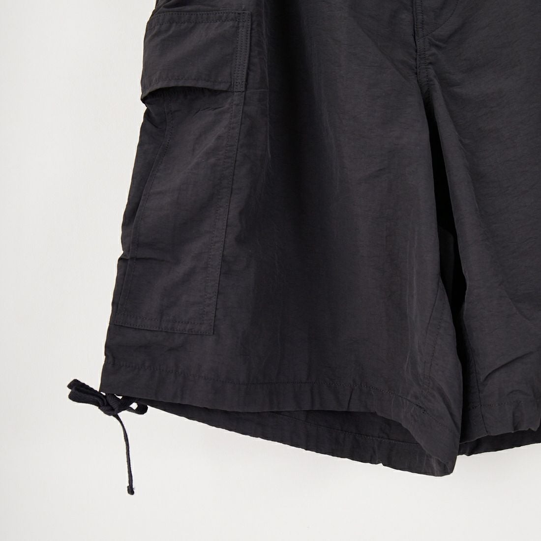 ARMY TWILL SANFORIZED [アーミーツイル サンフォライズド] ナイロンカーゴショーツ [AM-2515006] BLACK