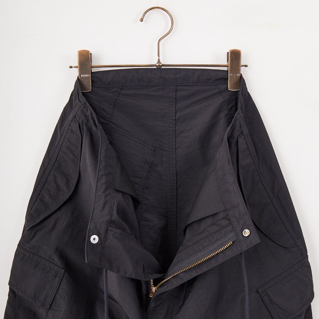 ARMY TWILL SANFORIZED [アーミーツイル サンフォライズド] ナイロンカーゴショーツ [AM-2515006] BLACK