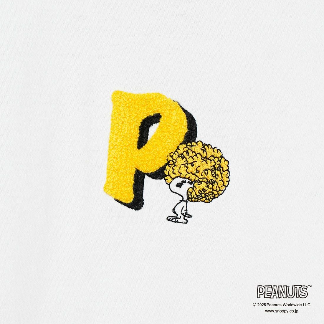 PEANUTS × JEANS FACTORY [ピーナッツ × ジーンズファクトリー] 別注 PEANUTS ヨセガキTシャツ [JFC-252-025-JF] OFF