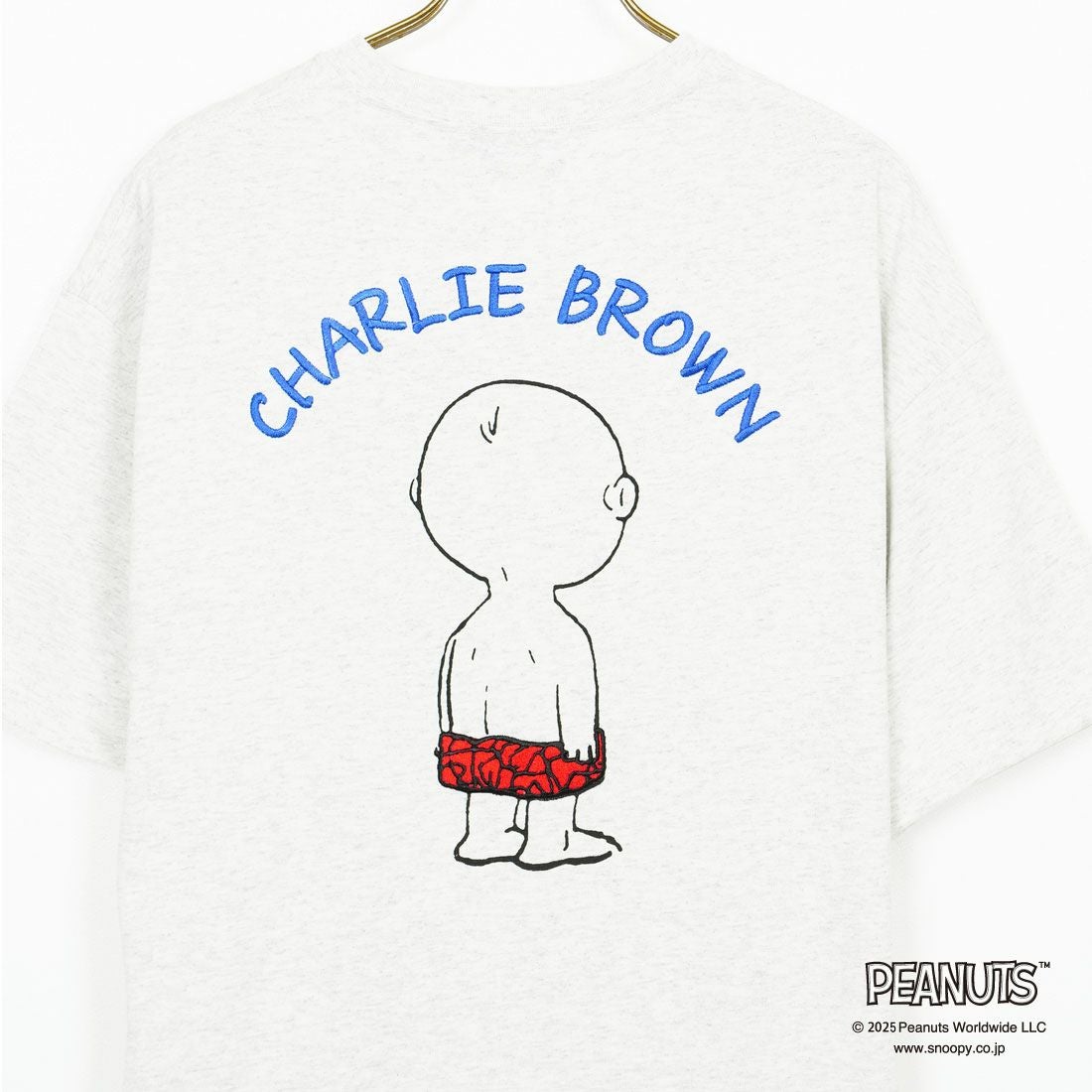 PEANUTS × JEANS FACTORY [ピーナッツ × ジーンズファクトリー] 別注 PEANUTS チャーリー・ブラウンTシャツ [JFC-252-027-JF] OAT
