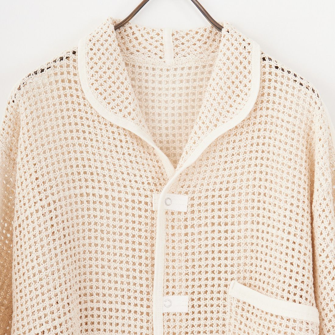 ARMY TWILL SANFORIZED [アーミーツイル サンフォライズド] コットンメッシュシャツ [AM-2513006] ECRU