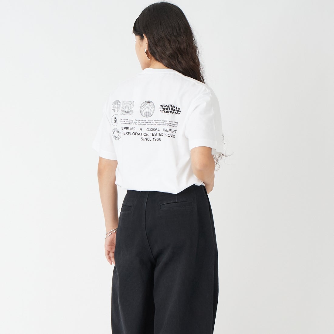 W&&モデル身長：162cm 着用サイズ：S&&