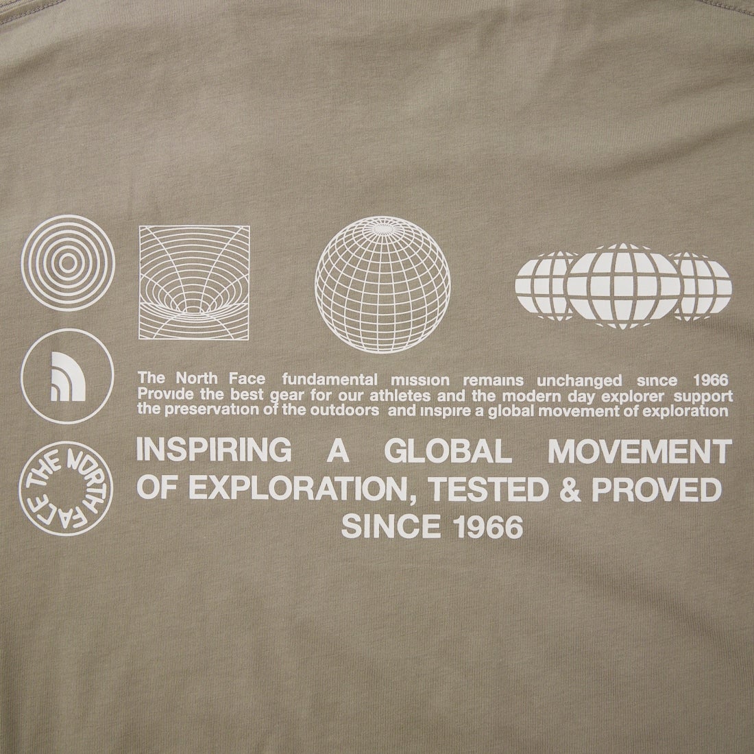 THE NORTH FACE [ザ ノースフェイス] ショートスリーブ フラッシュドライグローブグリッドコットンTシャツ [NT32550] ST