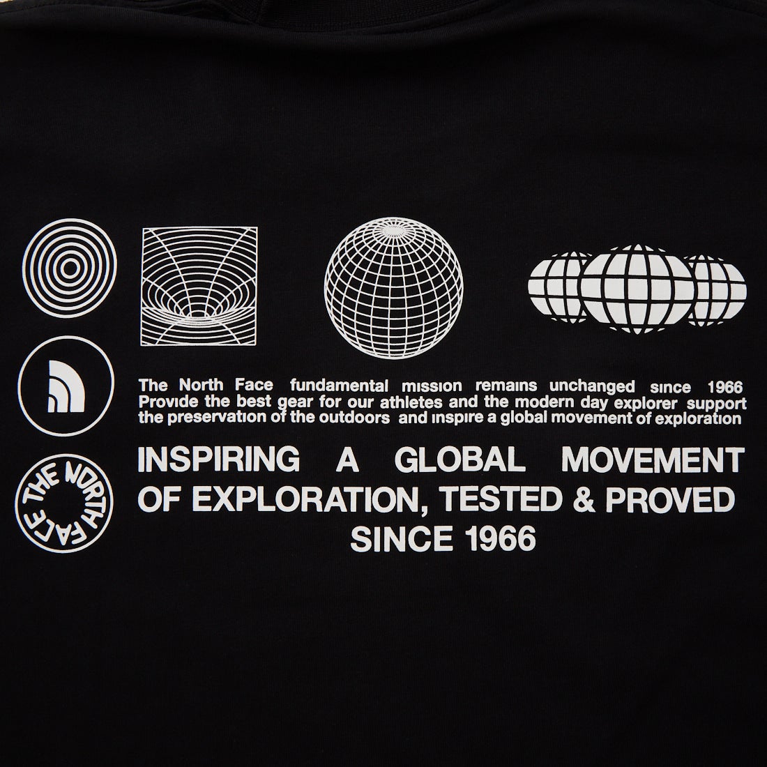 THE NORTH FACE [ザ ノースフェイス] ショートスリーブ フラッシュドライグローブグリッドコットンTシャツ [NT32550] K