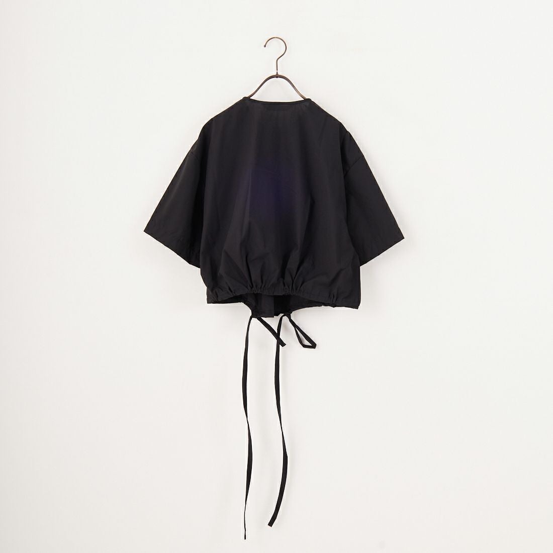 mizuiro ind [ミズイロインド] ローストリングシャツ [2-230089] 99 BLACK