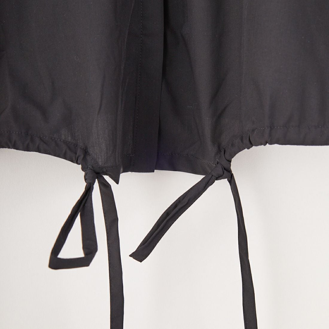 mizuiro ind [ミズイロインド] ローストリングシャツ [2-230089] 99 BLACK