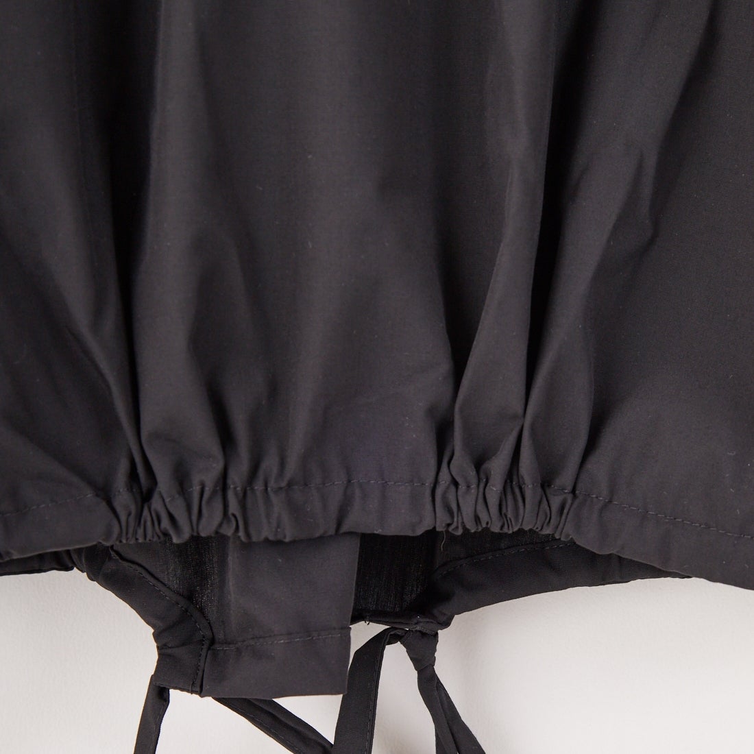 mizuiro ind [ミズイロインド] ローストリングシャツ [2-230089] 99 BLACK