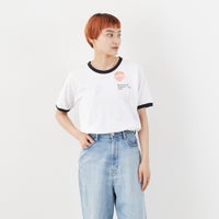 WHT/BK/BK&&モデル身長：160cm 着用サイズ：M&&