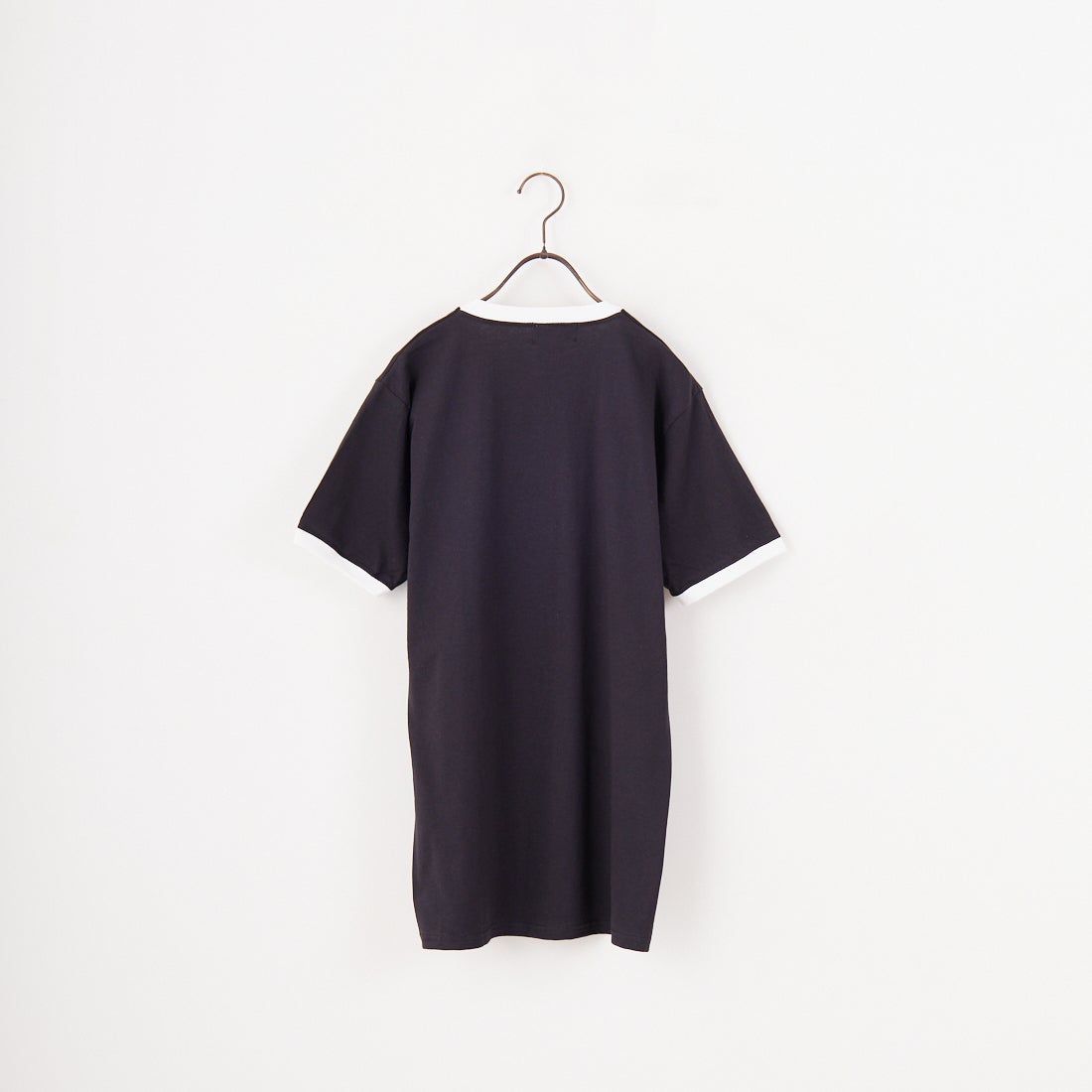 REGENCY WORKS [リージェンシーワークス] ロゴ刺繍リンガーTシャツ [SS34EM-03] BLK/WH