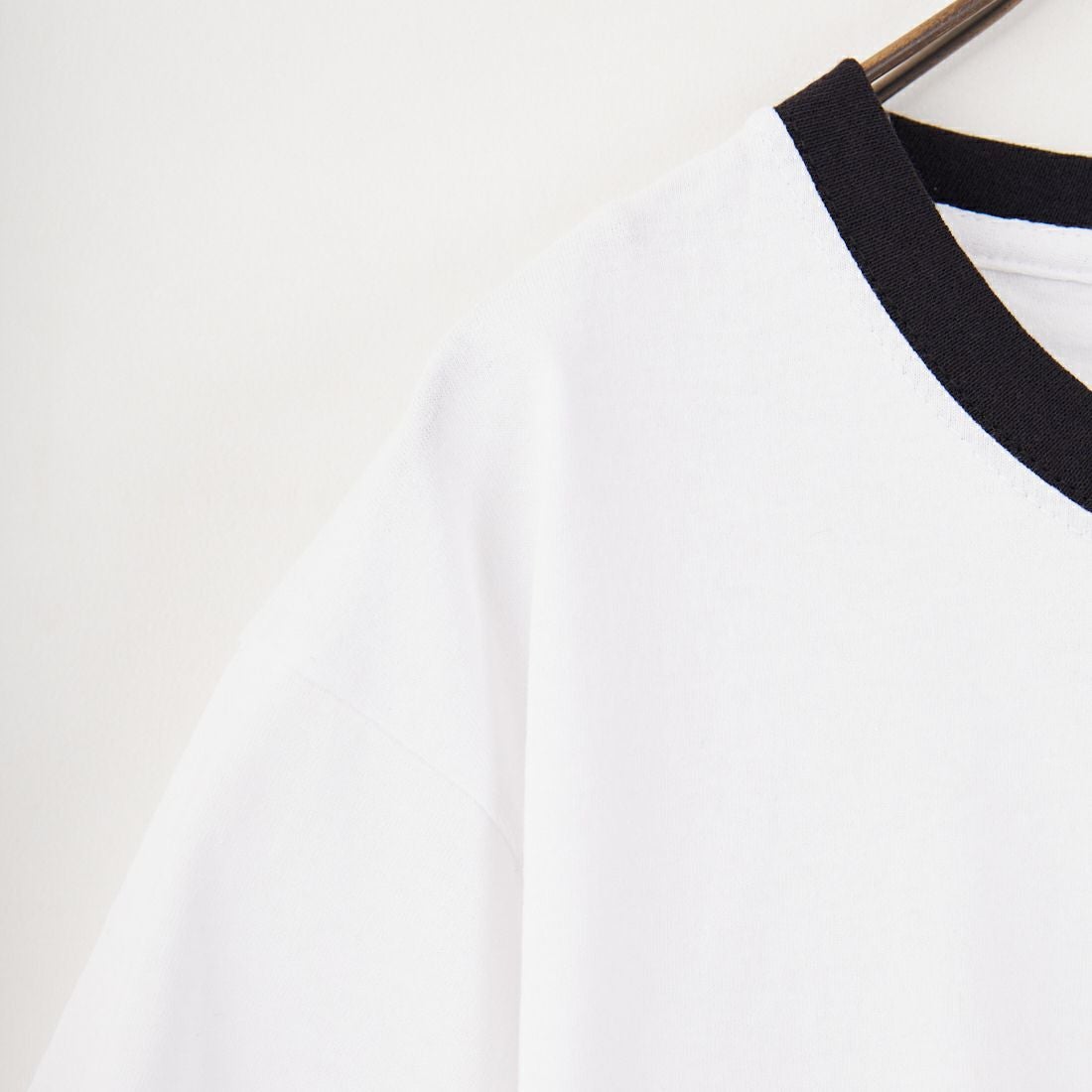 REGENCY WORKS [リージェンシーワークス] ロゴ刺繍リンガーTシャツ [SS34EM-03] WHT/BK/BK