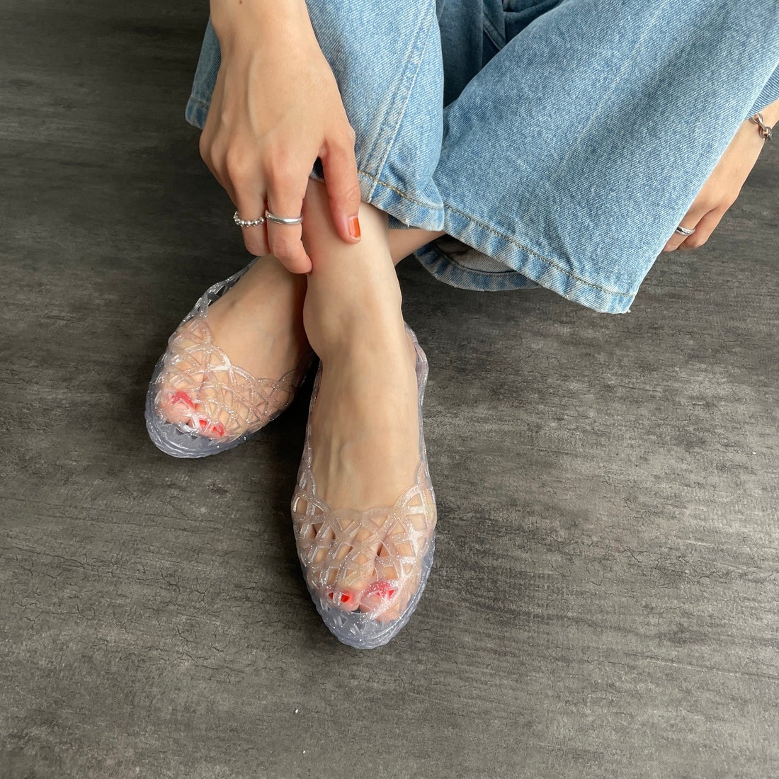 meduse [メデュース] JUTAM メッシュシューズ [JUTAM] ARGENT PAI