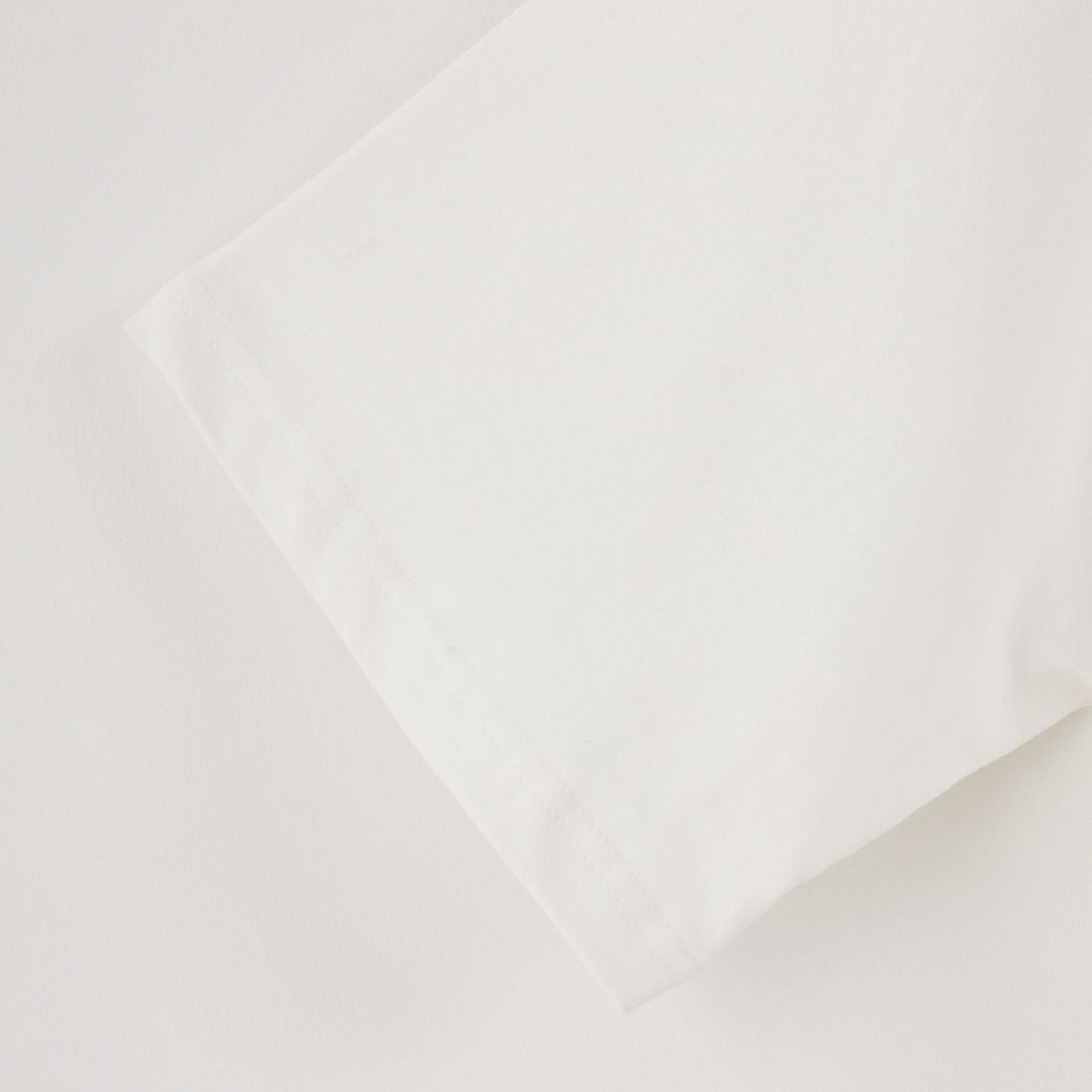 ChahChah [チャーチャー] フラワー刺繍ショートスリーブTシャツ [CC-25SS-C01] PURE WHITE