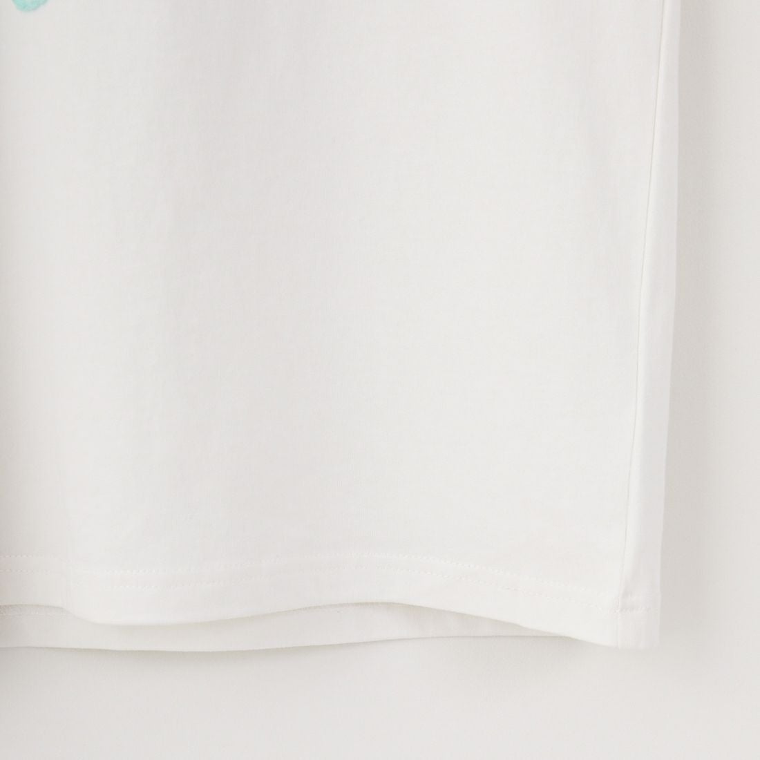 ChahChah [チャーチャー] フラワー刺繍ショートスリーブTシャツ [CC-25SS-C01] PURE WHITE