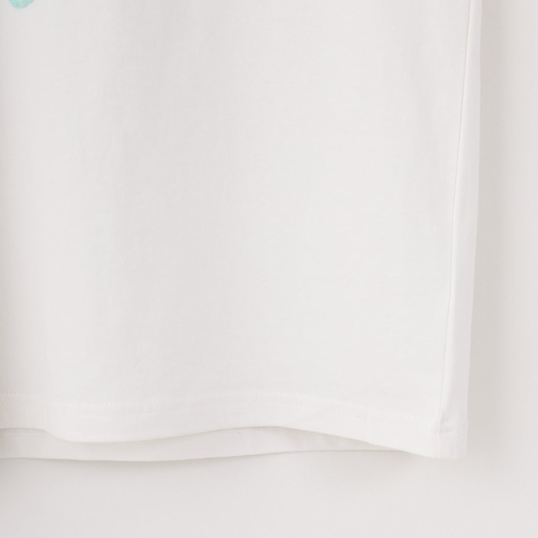ChahChah [チャーチャー] フラワー刺繍ショートスリーブTシャツ [CC-25SS-C01] PURE WHITE