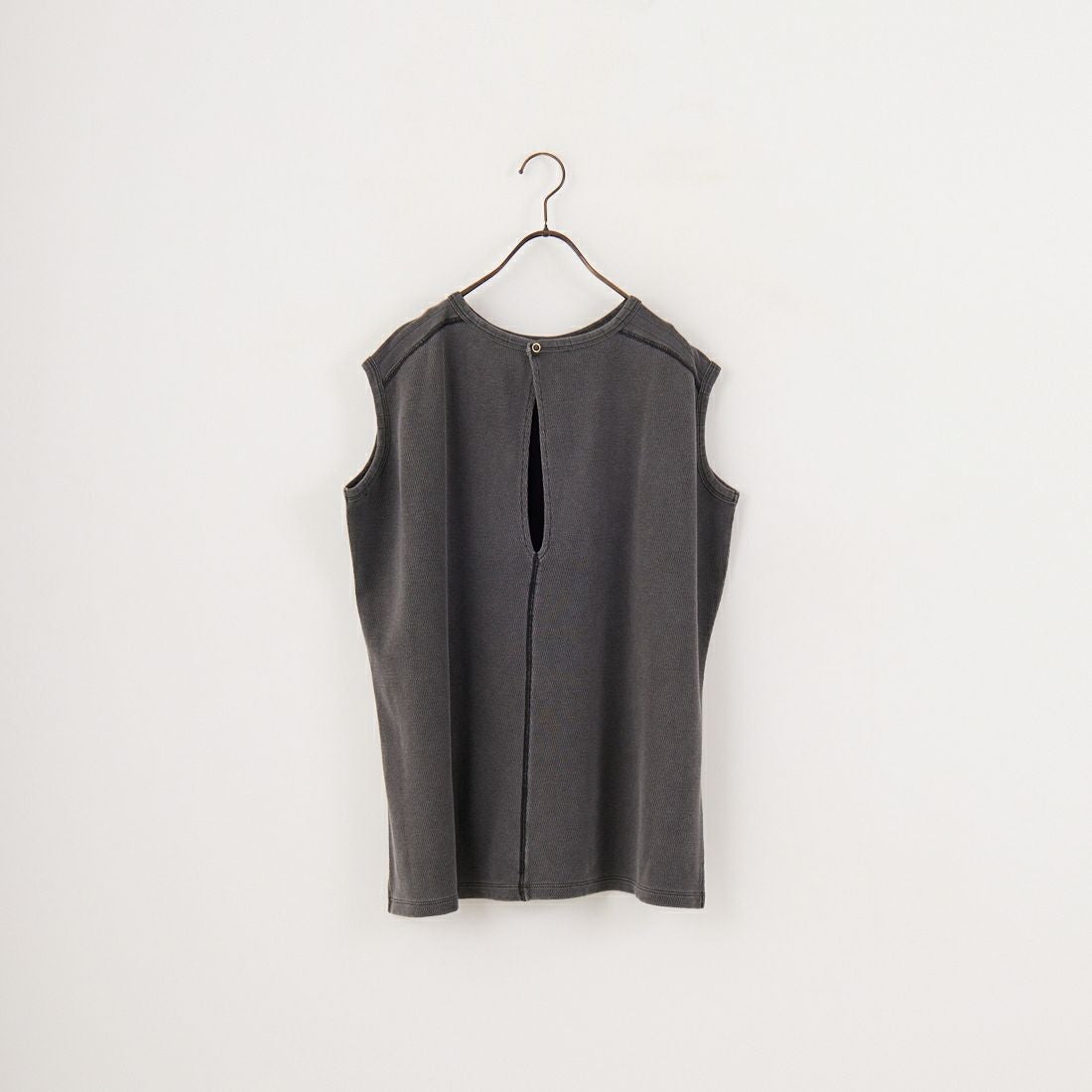 KHA:KI [カーキ] ハニカムスリーブレストップ [MIL25HCS3427] BLACK