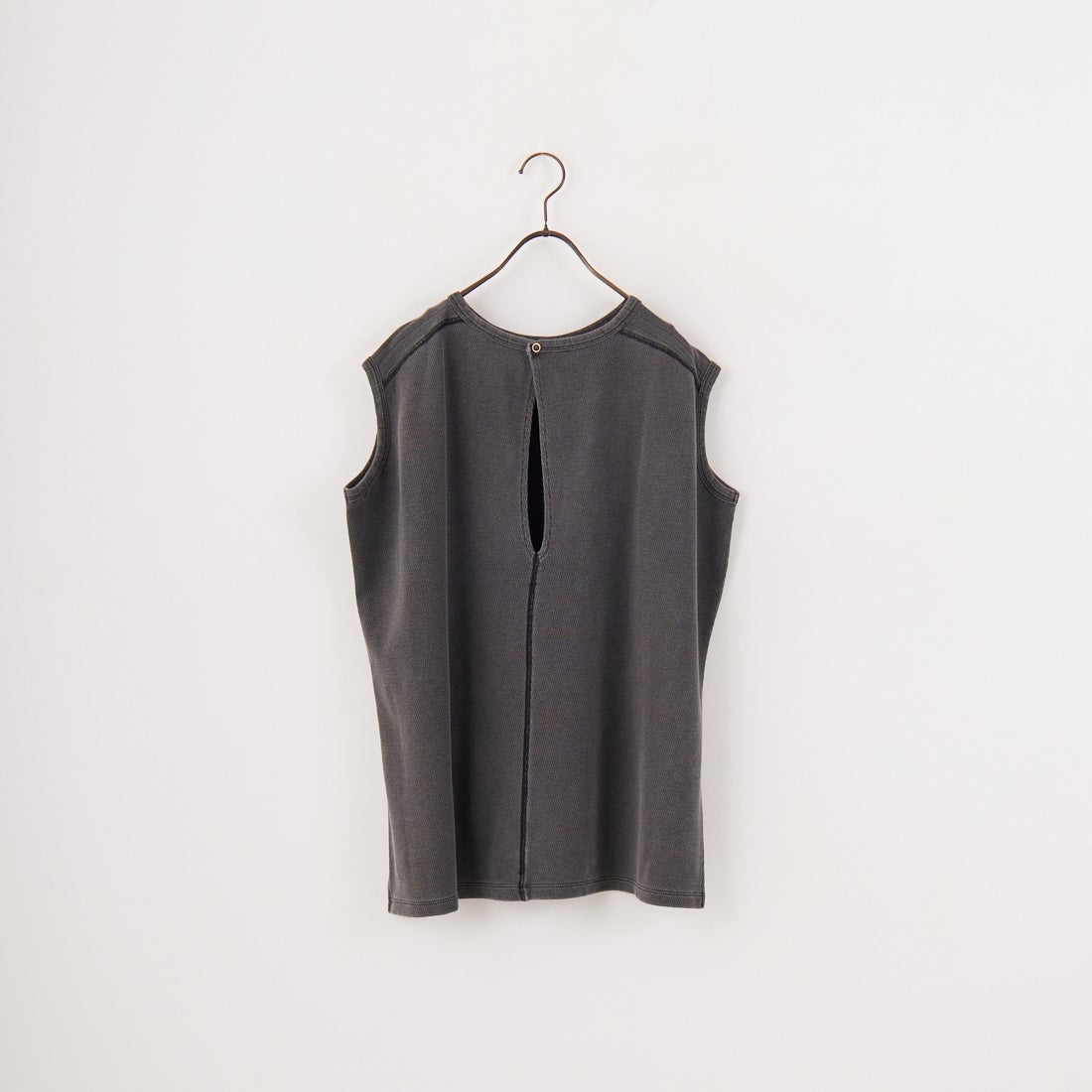 KHA:KI [カーキ] ハニカムスリーブレストップ [MIL25HCS3427] BLACK