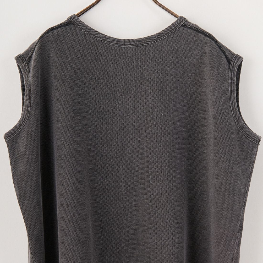 KHA:KI [カーキ] ハニカムスリーブレストップ [MIL25HCS3427] BLACK