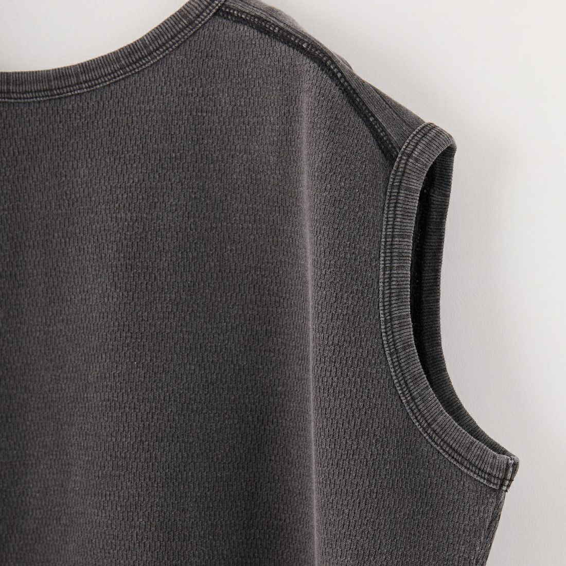 KHA:KI [カーキ] ハニカムスリーブレストップ [MIL25HCS3427] BLACK