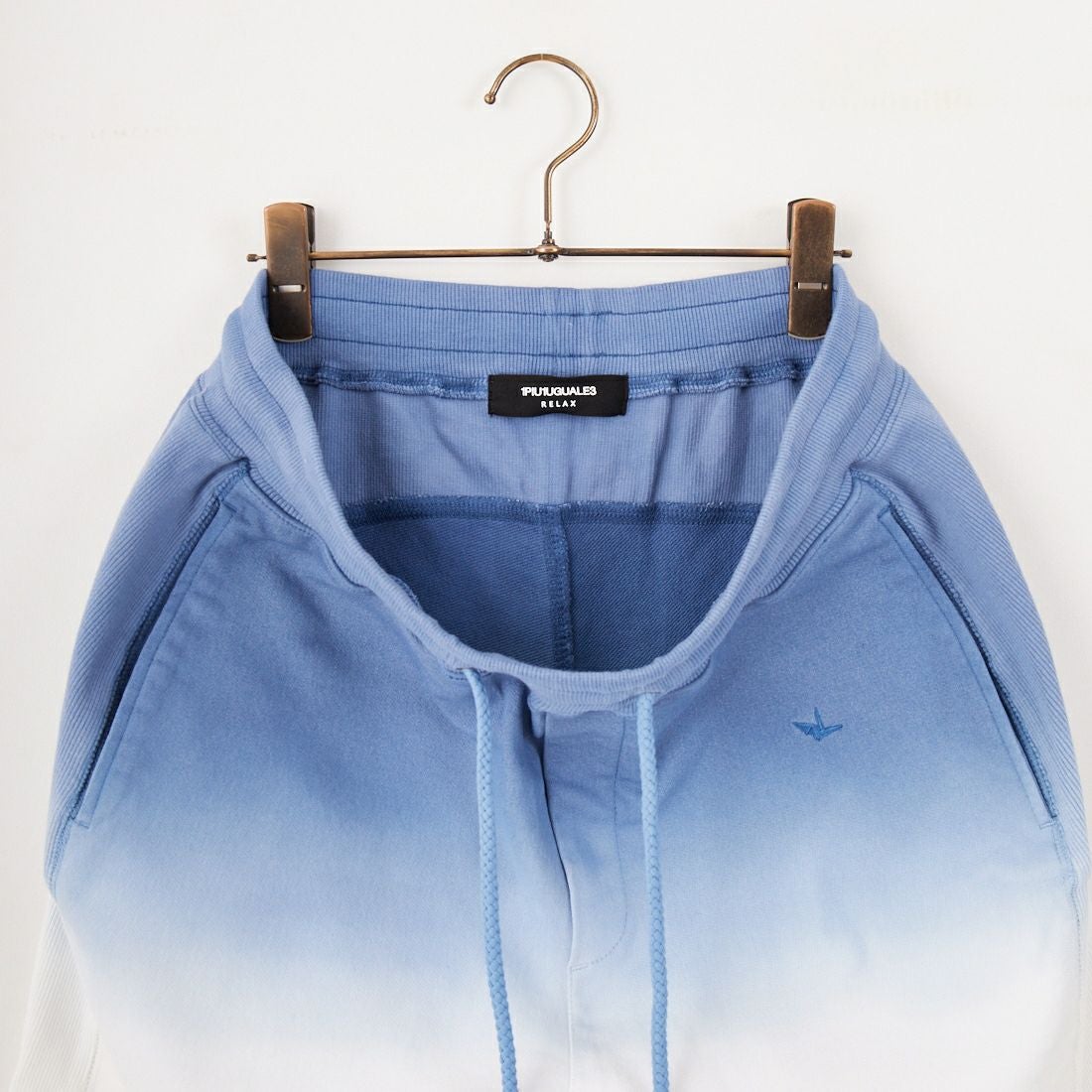 1PIU1UGUALE3 RELAX [ウノ ピゥ ウノ ウグァーレ トレ] グラデーションジョグショーツ [USB-25076] SN95 INDIG