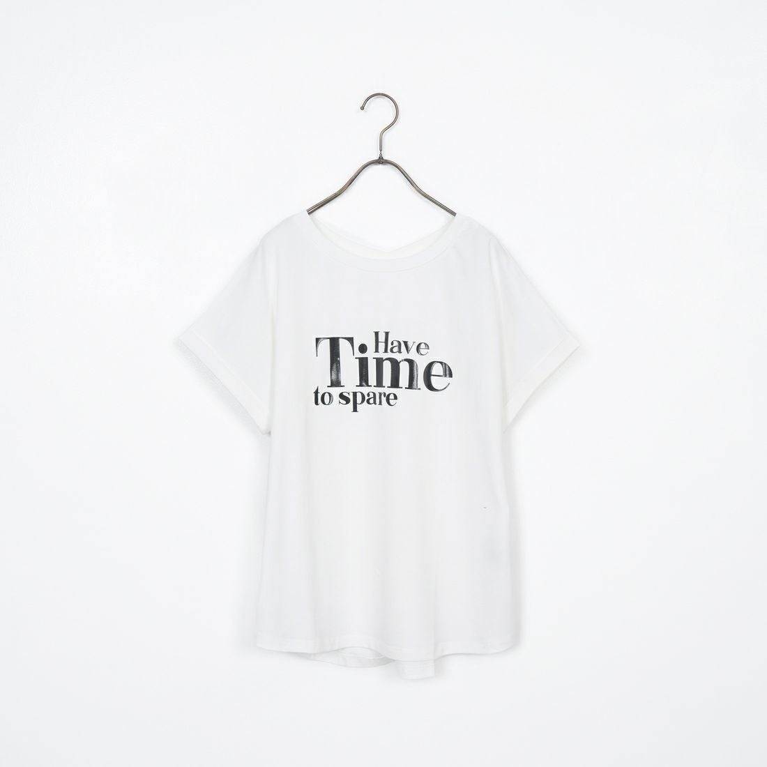Maison de L'allure [メゾン ドゥ ラリュール] 光沢ラバーロゴプリントTシャツ [M25112029] 02 OFF