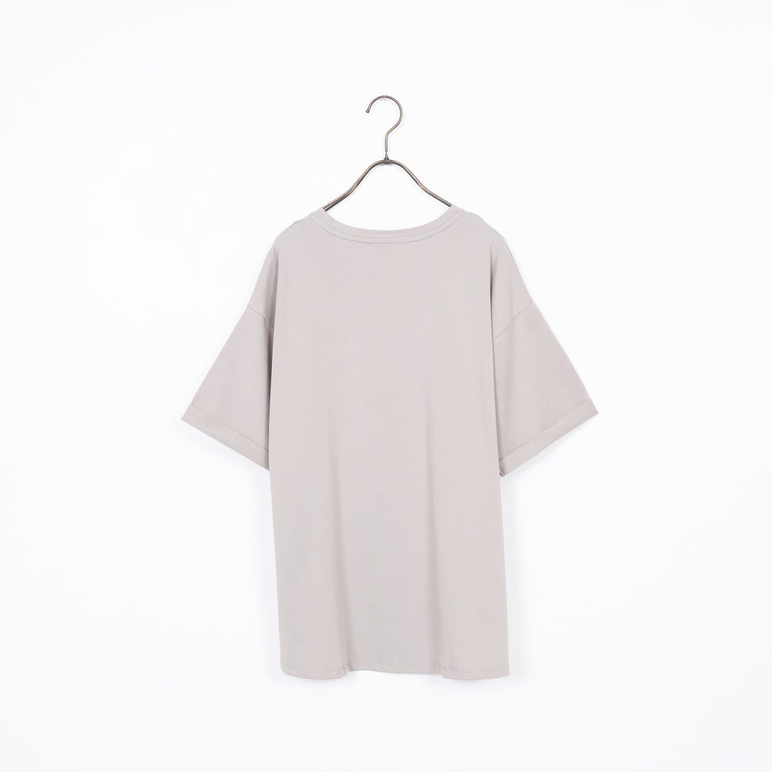 Maison de L'allure [メゾン ドゥ ラリュール] エンボスロゴTシャツ [M25112028] 23 GREIGE