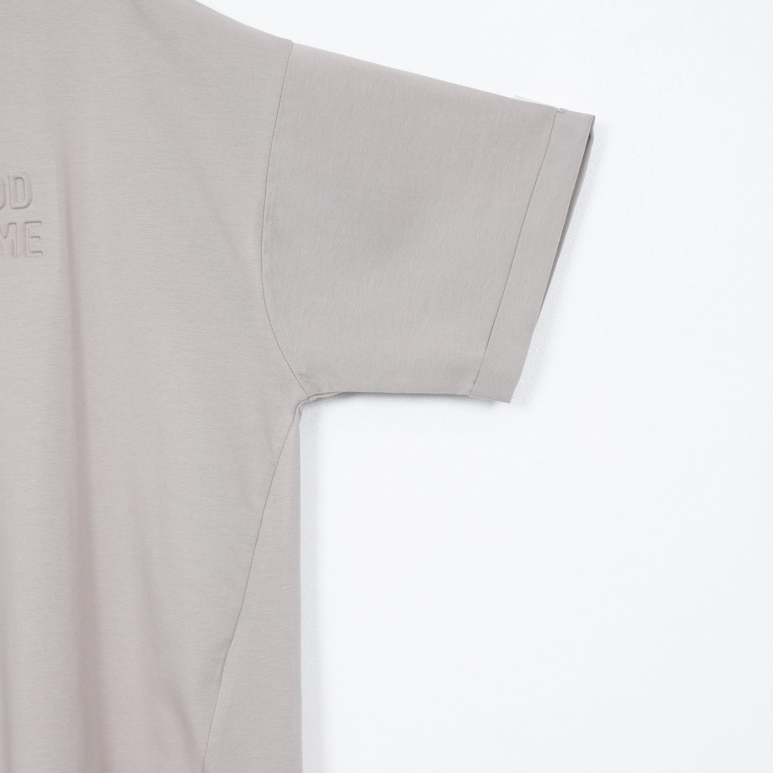 Maison de L'allure [メゾン ドゥ ラリュール] エンボスロゴTシャツ [M25112028] 23 GREIGE