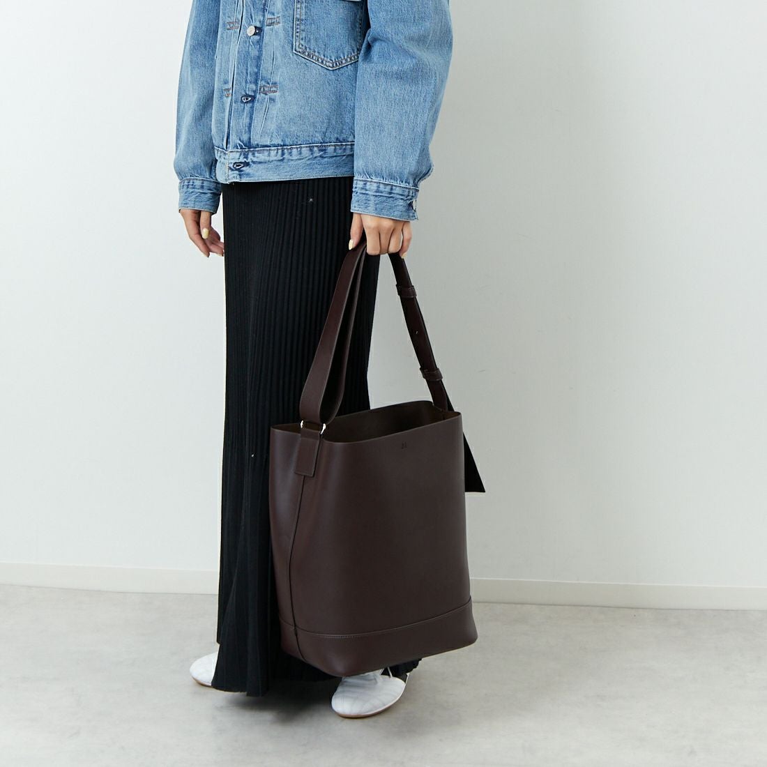 &MyuQ [アンドミューク] JUNO バケツ型トートバッグ [MCB071] BORDEAUX