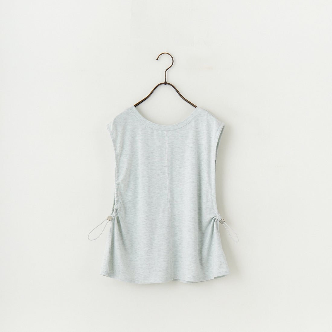 nenom [ネノム] 2WAYドロストギャザー ノースリーブカットソー [NE25112032] 20 OATMEAL