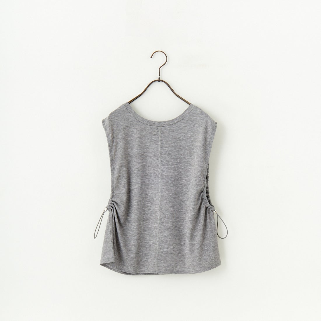 nenom [ネノム] 2WAYドロストギャザー ノースリーブカットソー [NE25112032] 07 GRAY