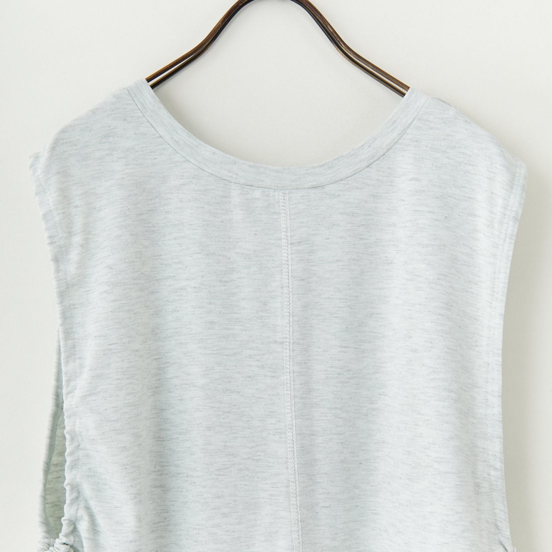 nenom [ネノム] 2WAYドロストギャザー ノースリーブカットソー [NE25112032] 20 OATMEAL