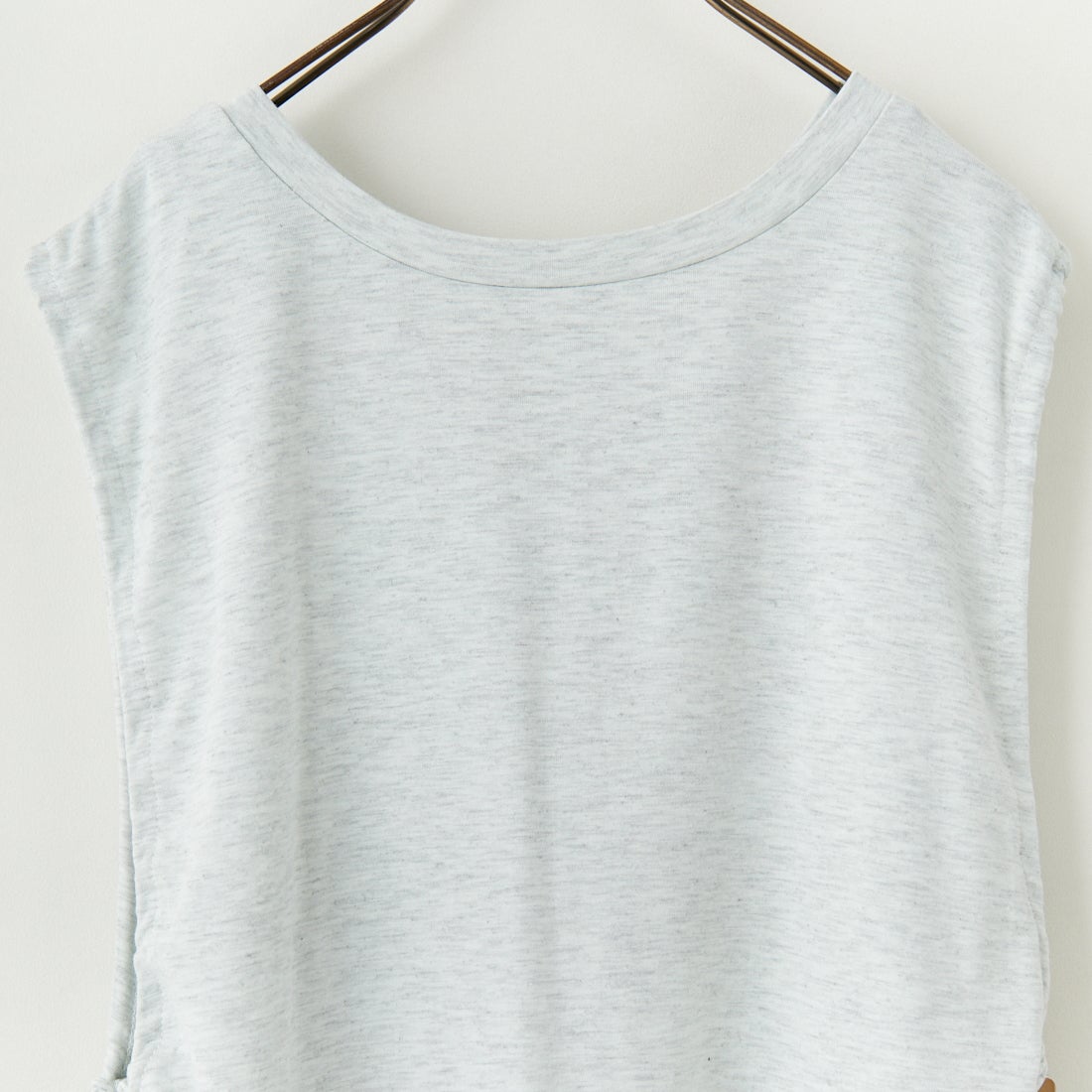 nenom [ネノム] 2WAYドロストギャザー ノースリーブカットソー [NE25112032] 20 OATMEAL