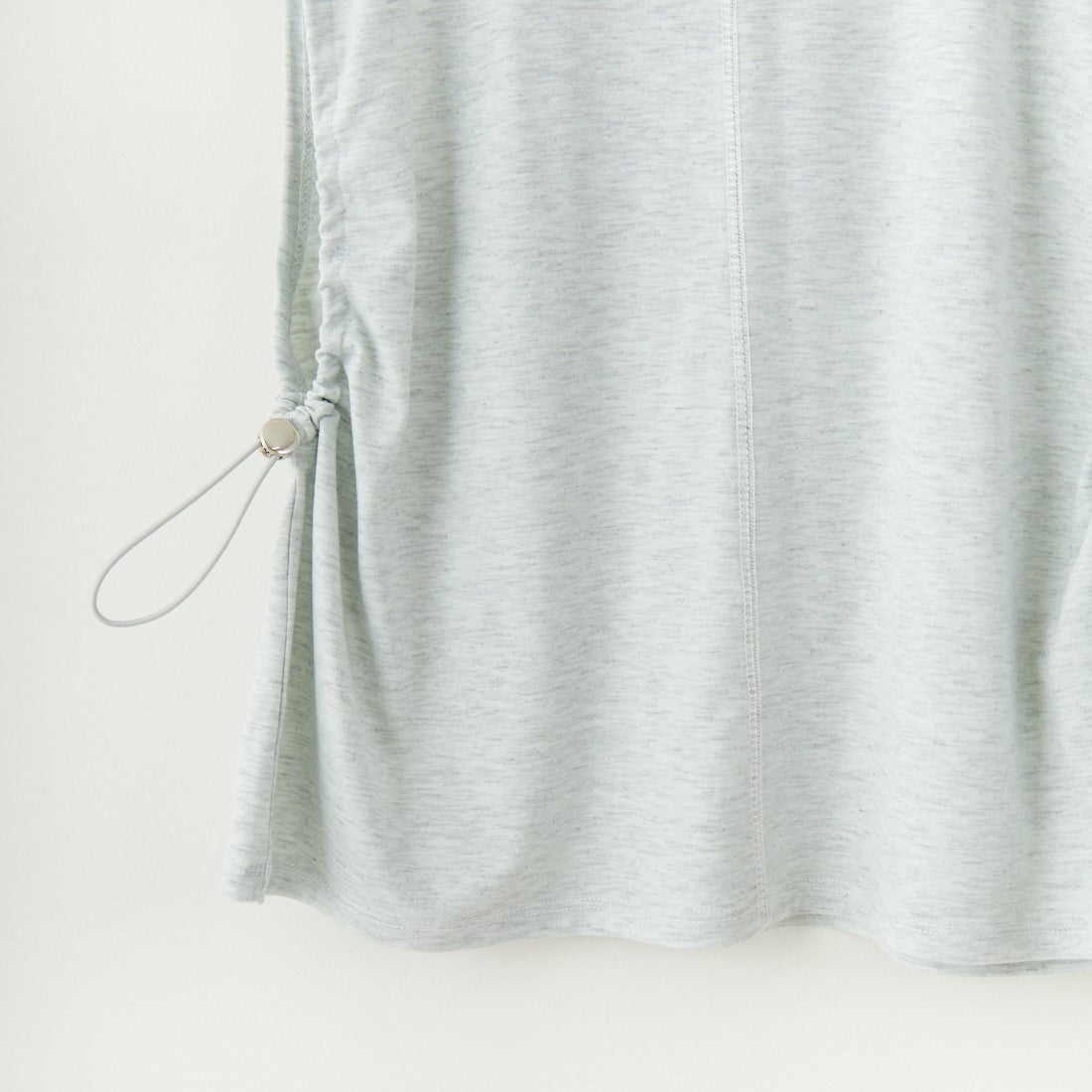 nenom [ネノム] 2WAYドロストギャザー ノースリーブカットソー [NE25112032] 20 OATMEAL