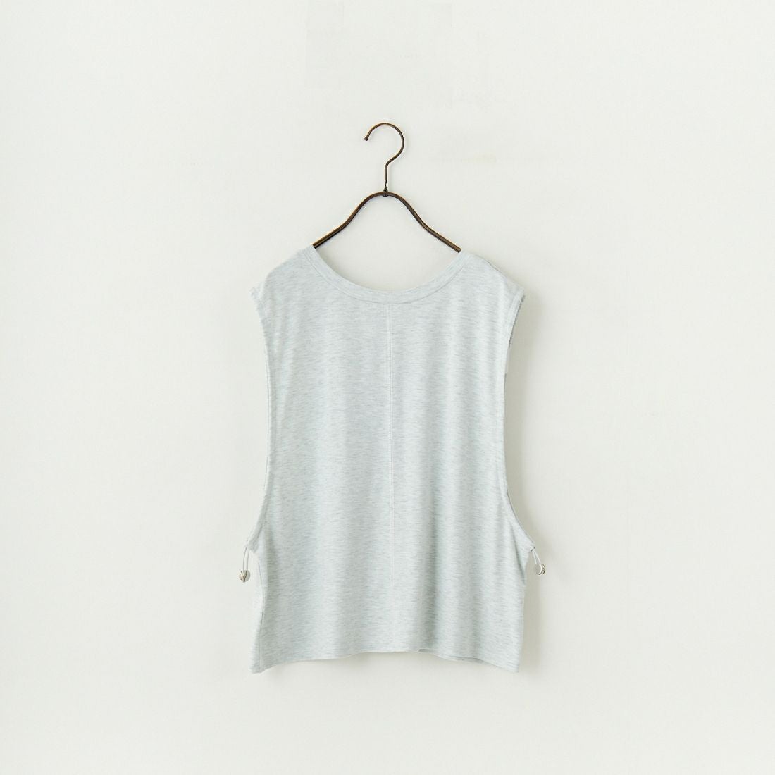 nenom [ネノム] 2WAYドロストギャザー ノースリーブカットソー [NE25112032] 20 OATMEAL