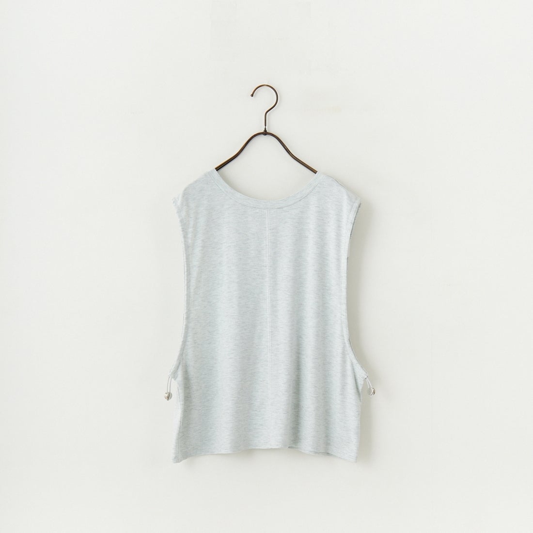 nenom [ネノム] 2WAYドロストギャザー ノースリーブカットソー [NE25112032] 20 OATMEAL