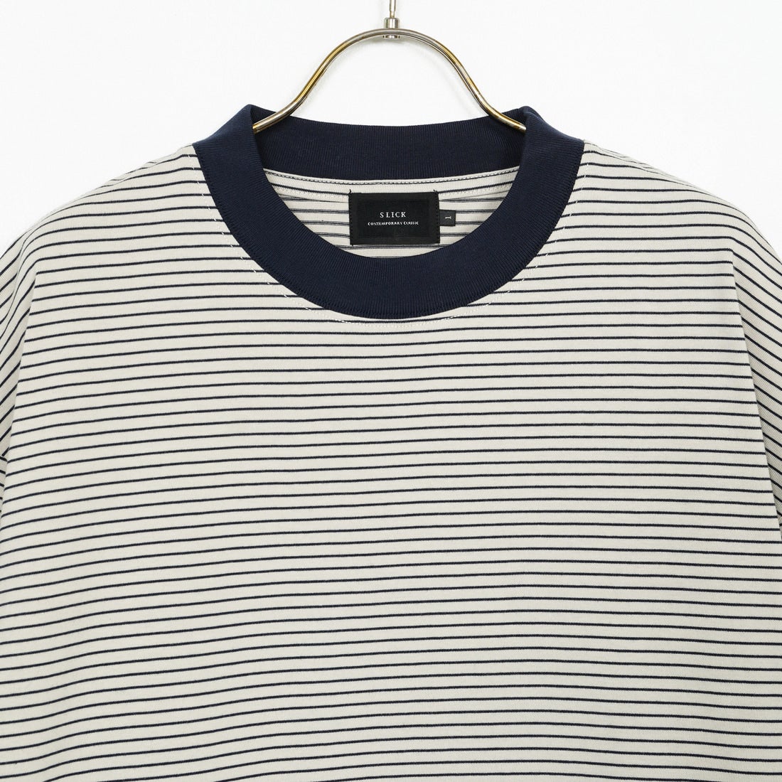 SLICK [スリック] マイクロボーダードローストリングTシャツ [5230102] 902 ECR/NV